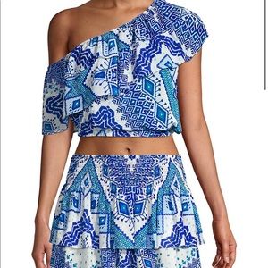 COPY - Ramy Brook Milo One-Shoulder Top